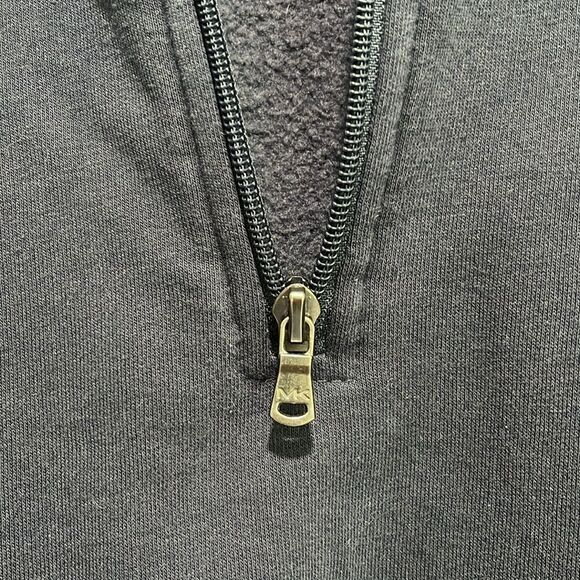 Michael KORS Midnight Blue 1/4 Sweatshirt Logo in White on Arm Unisex - Picture 3 of 7